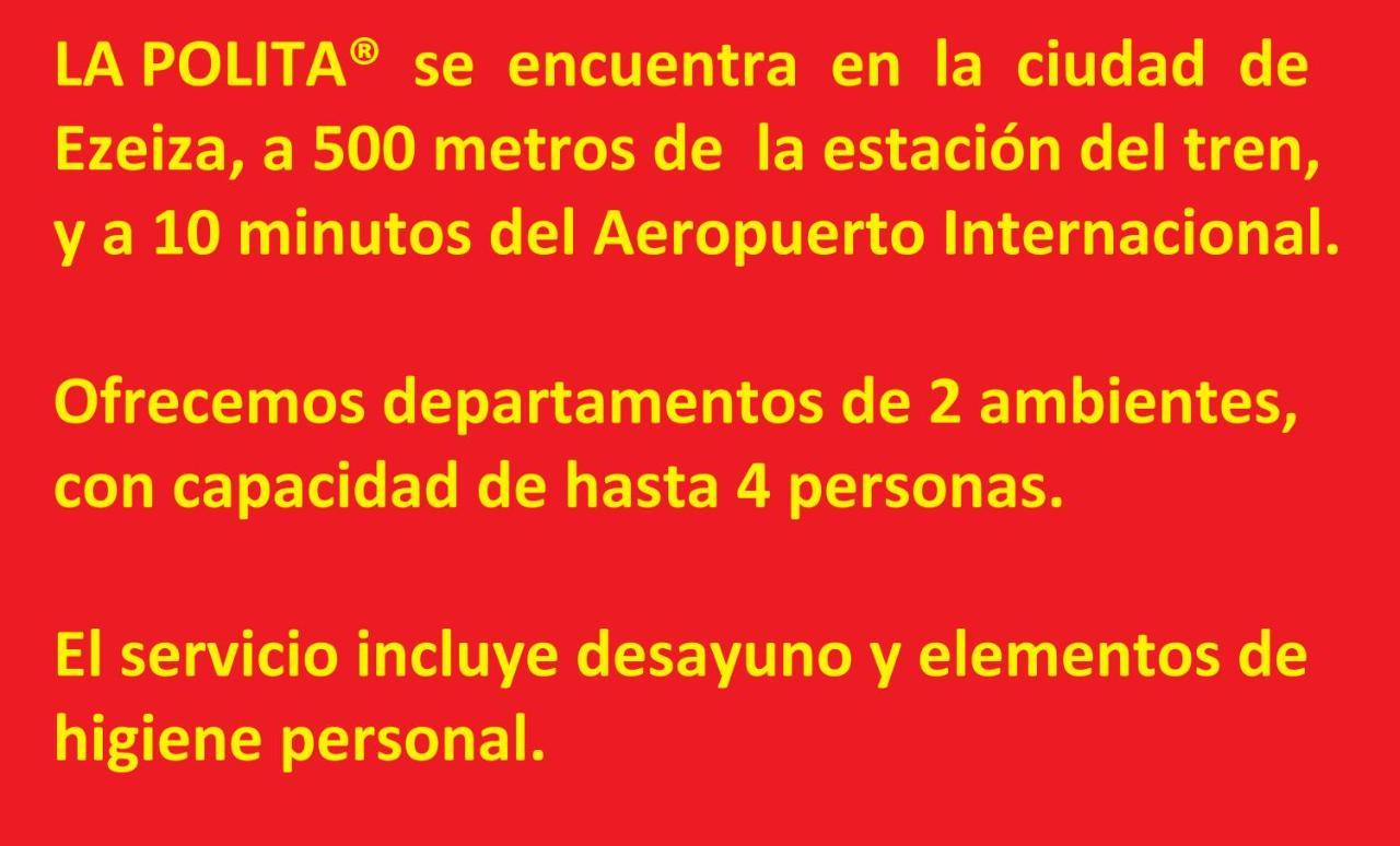 La Polita - Hospedaje Apart Ezeiza Exteriér fotografie
